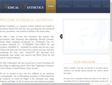 Tablet Screenshot of medicalaesthetics.org